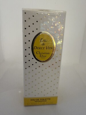 Christian Dior Eau De Dolce Vita EDT Spray 1.7 FL. OZ. Sealed Box. Vintage.