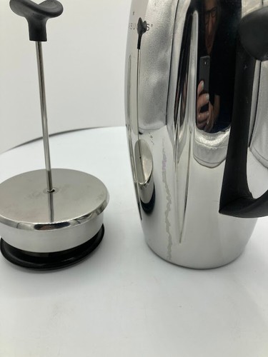 Starbucks Barista French Press Kaffeemaschine Edelstahl isoliert 32 oz 2003 - Bild 2 von 15