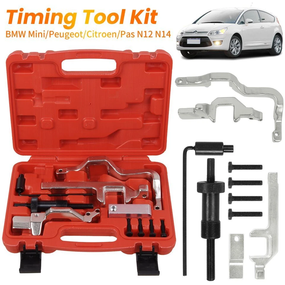 Engine Timing Tool Kit For BMW Mini Cooper N12 N14 N16 1.4 1.6 Citroen C4 UPDATE