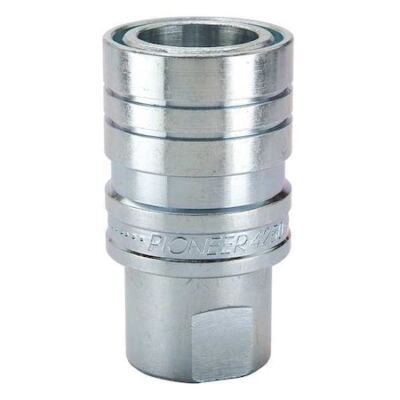 Pioneer 4250-4 Hydraulic Quick Connect Hose Coupling, Steel Body, Sleeve Lock,