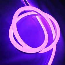 150ft 110V LED Neon Rope Light Strip Waterproof Indoor Outdoor Building DIY Lamp