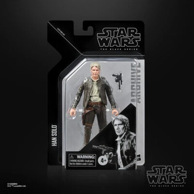 Han Solo Star Wars Black Series Archive Line Figur Hasbro aus Eisode 7
