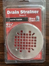 Drain strainer Satin Finish 4 1/4  