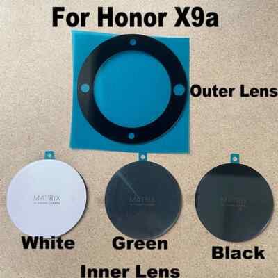 Für Huawei Honor X9a Back Rear Camera Glass Lens Cover Repair Parts