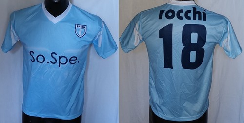 MONDO REPLICA MAGLIA LAZIO HOME 18 T. ROCCHI 2007 2008 TG. S NON ORIGINALE