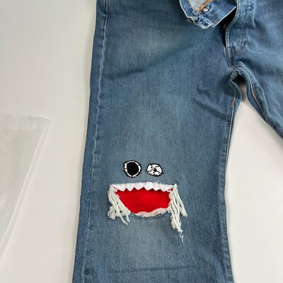 Levi's Skateboarding Men 501 Original Fit Button Fly Jeans Blue