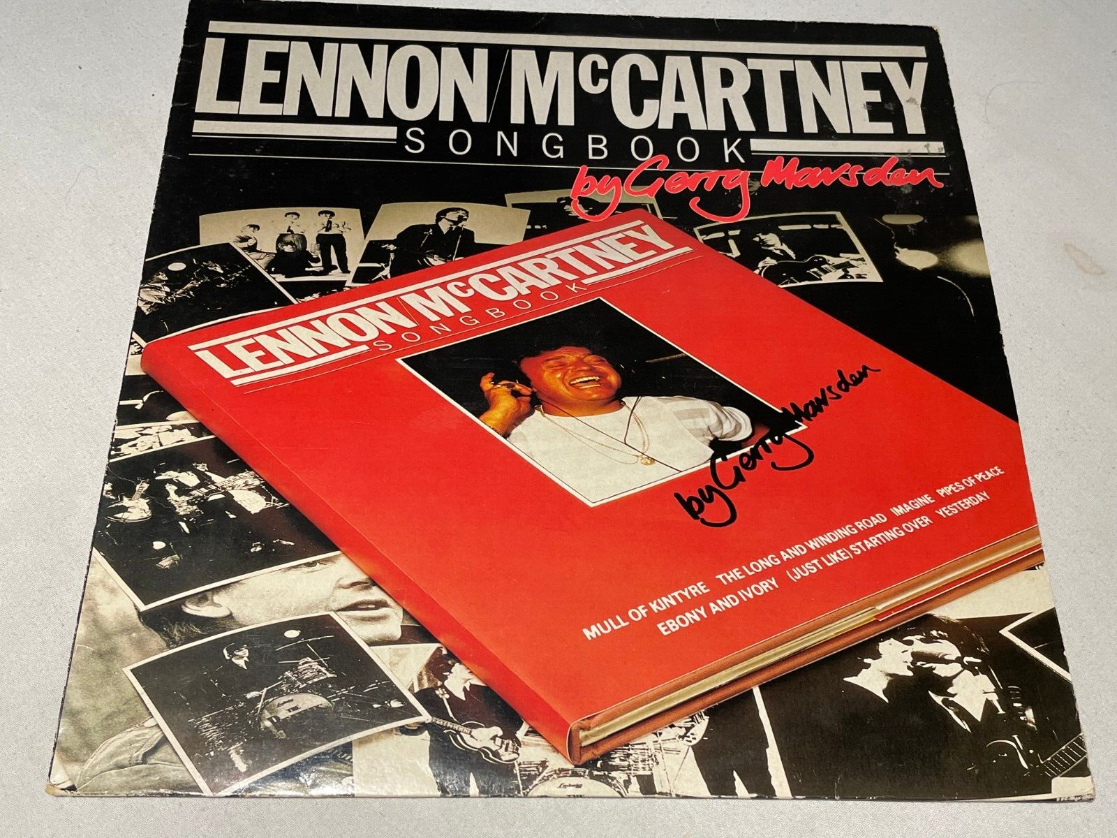 Lennon & McCartney Songbook by Gerry Marsden - Vinyl Record LP Album  1985 K-Tel