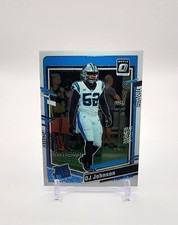 DJ Johnson 2023 Panini Donruss Optic Rated Rookie No. 214