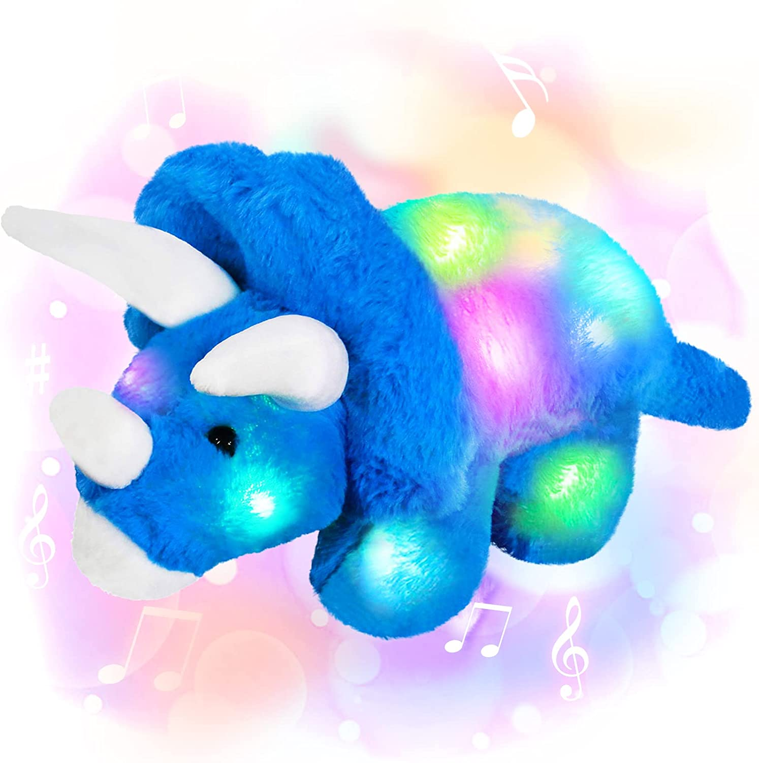 light up dinosaur plush