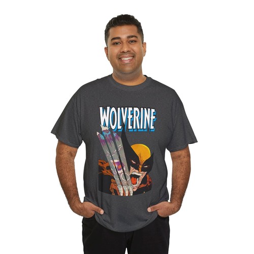 Wolverine T-Shirt - Marvel Comics - Todd McFarlane Art - Vs Incredible Hulk - Picture 41 of 61