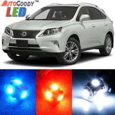 17 x Premium Xenon White LED Lights Interior Package Kit for Lexus RX350 RX450h