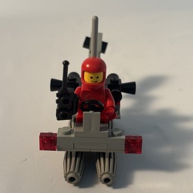 VINTAGE Classic Lego Space 6822 Space Digger 100% Complete 1981 w/Red Minifigure