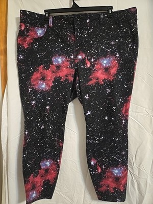 BLACKHEART Plus Size 26 Celestial Skinny Jeans