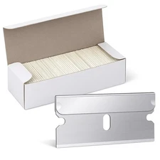 Single Edge Razor Blades 100ct Heavy Duty Replacement High Carbon Steel