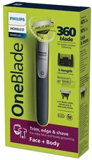 New Philips Norelco OneBlade 360 Face Body Hybrid Electric Trimmer QP2834/70