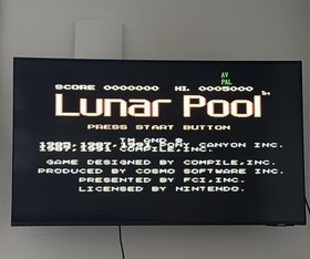 NES PAL-B - Lunar Pool -  (Nintendo Entertainment System)| GEPR&Uuml;FT & GUT ⭐️