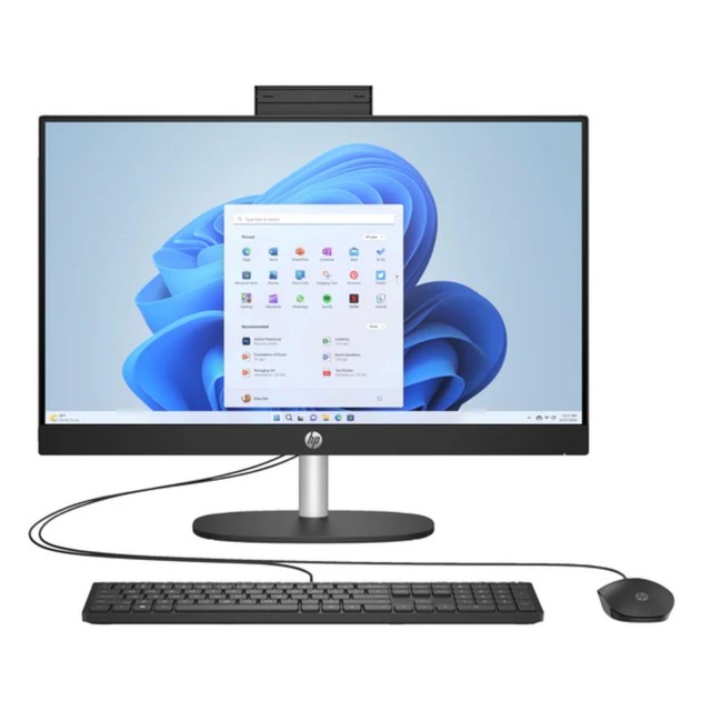 HP 24-CR0000I 23.8" FHD Intel i3-1315U 8GB DDR4 256GB SSD W11H AIO Desktop BK