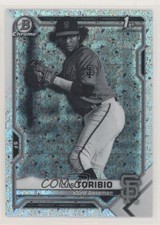 2021 Bowman Chrome Black & White Mini-Diamond Refractor Luis Toribio 0nr3