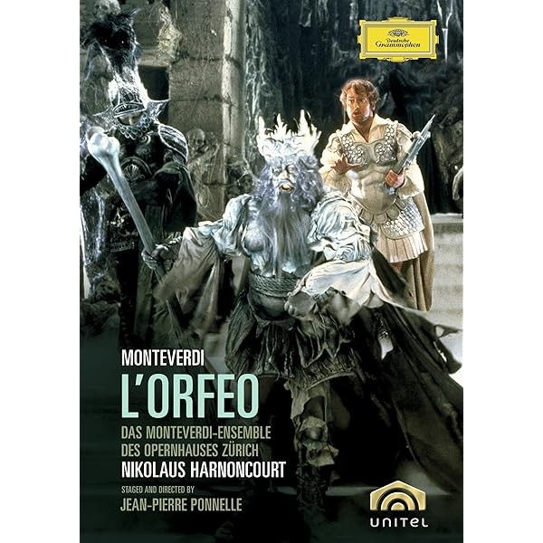 DVD Monteverdi: L'Orfeo (Limited Edition) [DVD] Japanese Nikolaus Harnoncour
