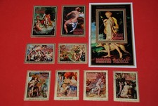 Painting Rubens Veronese Pittoni Nude Art Complete Set of 8 w/Souvenir Sheet