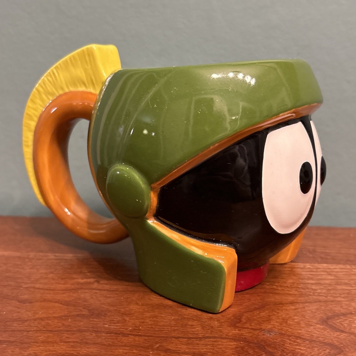 1992 Marvin The Martian Figure Helmet Mug Warner Bros Applause