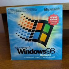 MICROSOFT Windows 98 Upgrade PC CD-ROM with Key