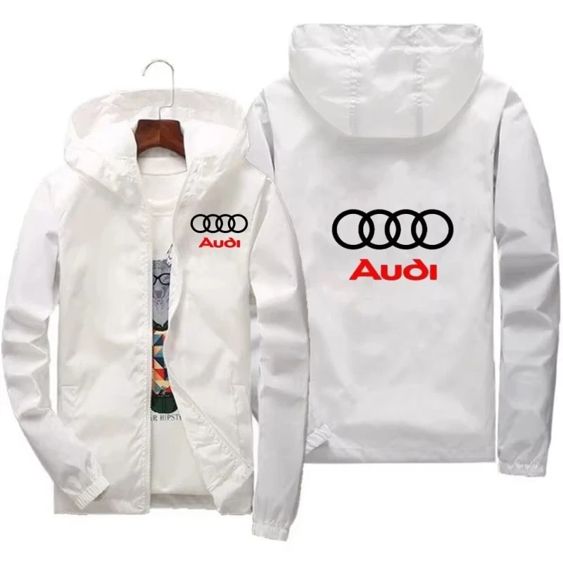 Chaqueta cortavientos para hombre Audi deportes al aire libre Foto 4 de 4