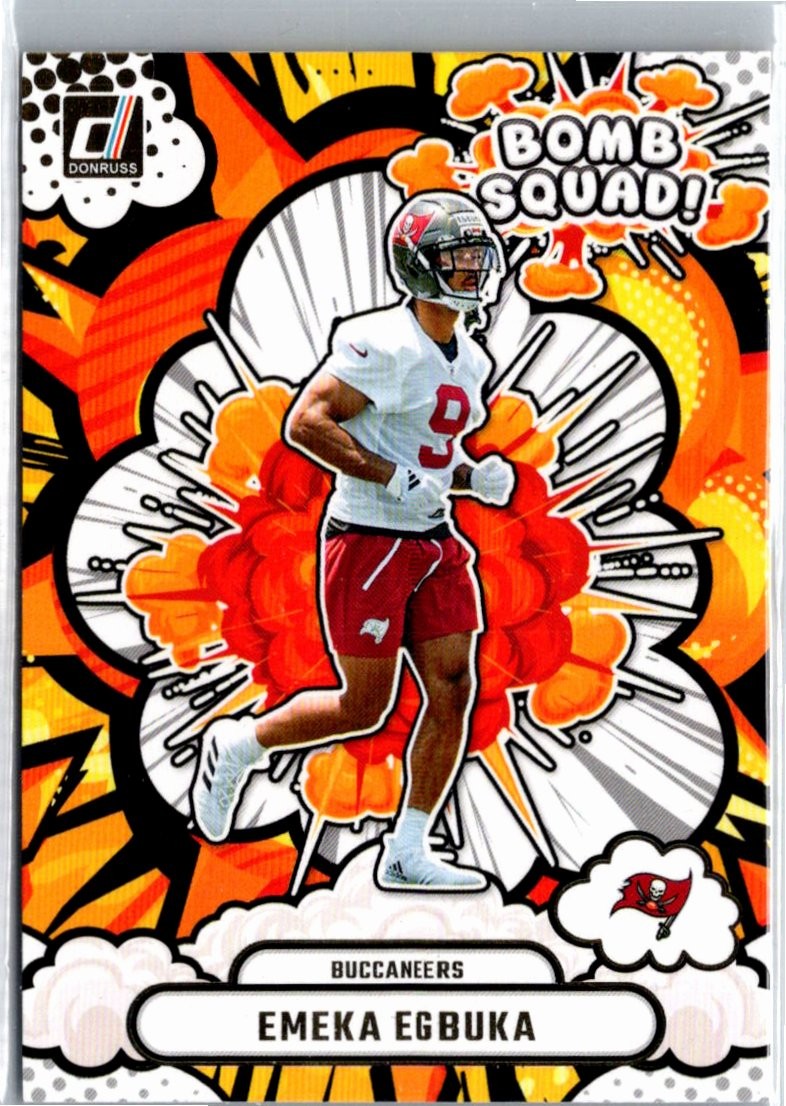 Emeka Egbuka Panini Donruss Bomb Squad #BSEEA Base