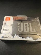 JBL Go 3 4.2W Portable Waterproof Speaker - Black JBLGO3BLKAM 