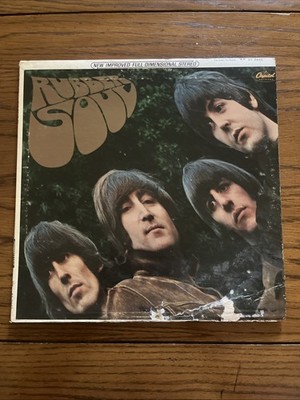 The Beatles Rubber Soul (1971) Apple Label VG+ Or Better