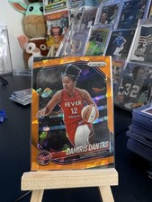Panini 2025 Prizm WNBA Damiris Dantas #42 Orange Prizm Indiana Fever