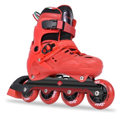 Adjustable Kids Inline Skates for Girls Boys with 8 Wheels, Kids Inline Rolle...