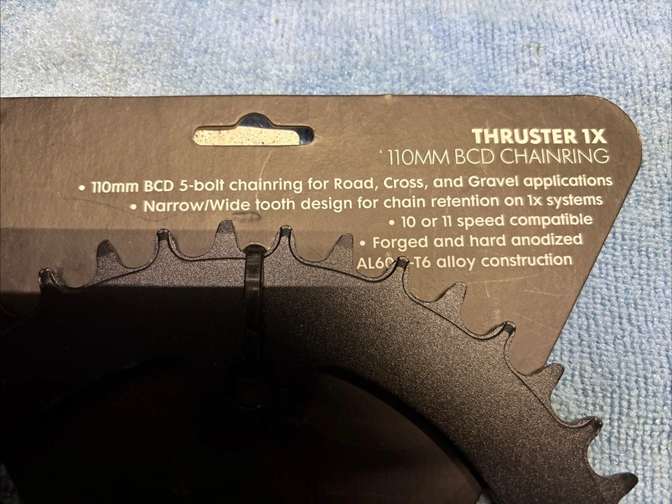 Plato Origin 8 ancho estrecho 42 dientes 110 mm BCD 5 pernos Foto 3 de 3