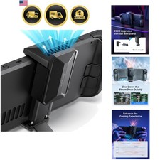 Cooling Fan for Steam Deck/Steam Deck OLED, Innovative Stand Cooler