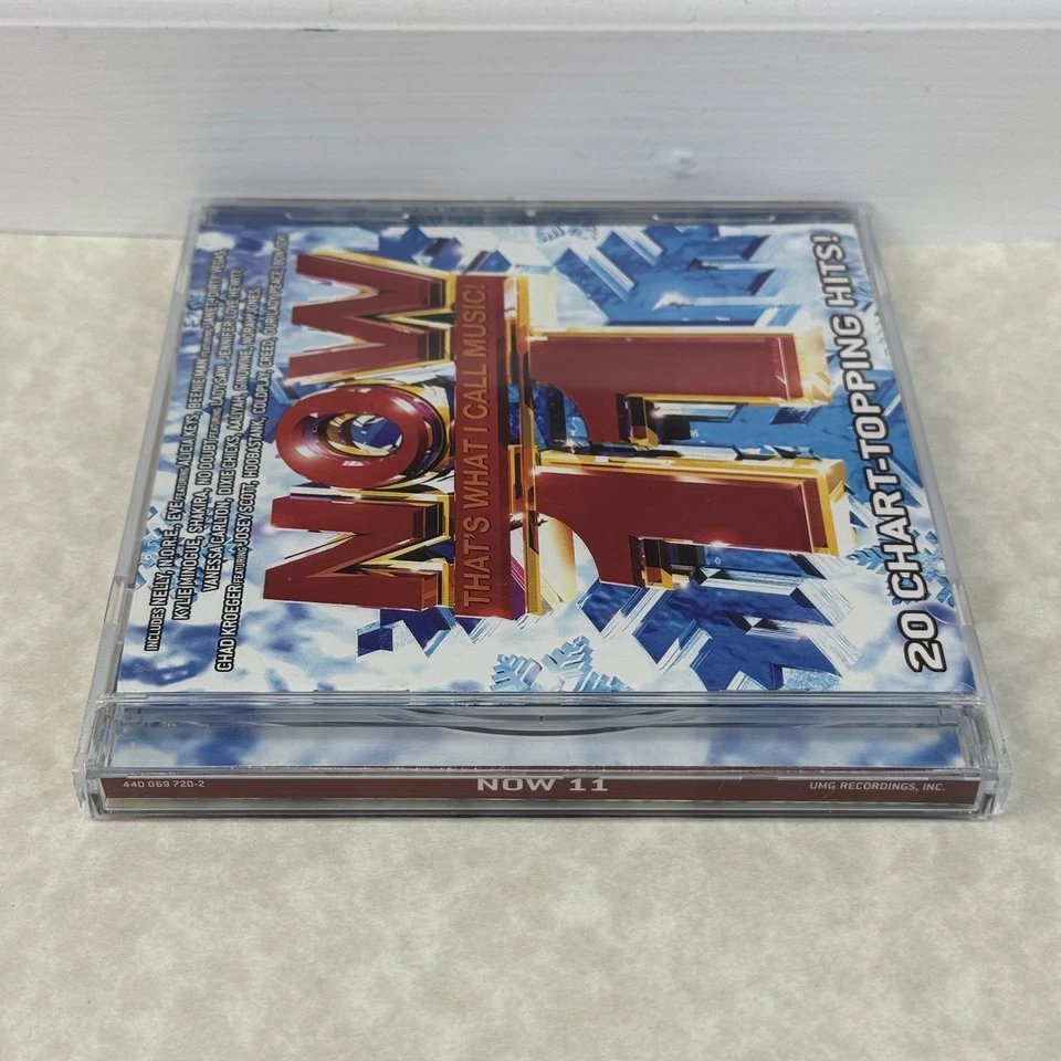 Now That's What I Call Music 11 (CD, 2002 EMI) Nelly, Creed, Coldplay 20 Hits - Imagem 4 de 4