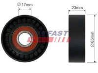 Spannrolle Keilrippenriemen Fast FT44545 FüR Daily Iveco 3 Bus CNG A2FC13AA 110