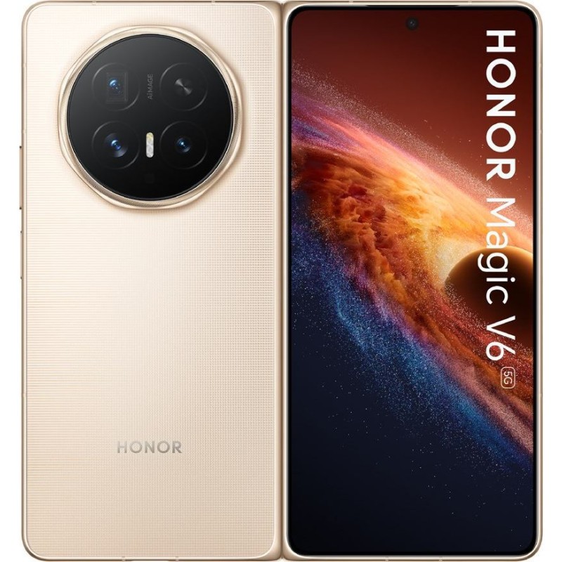 HONOR Magic V6 PNM-N49 512GB 16GB Unlocked Dual-SIM Foldable GOLD UK MODEL
