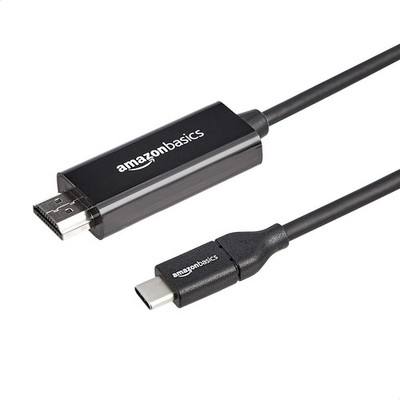 Amazon Basics Adapterkabel USB-C auf HDMI Thunderbolt-3-kompatibel 4K bei 30 Hz
