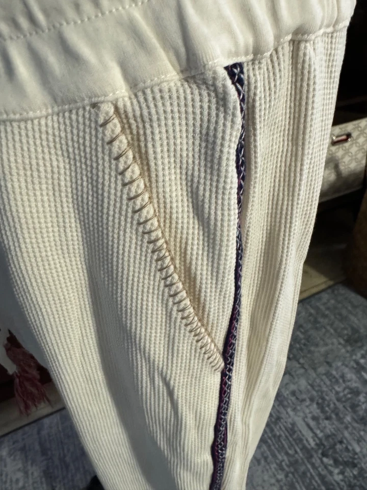 Camisa térmica SUNDANCE manga larga puntada adornada con pantalones para mujer talla XL Foto 4 de 4