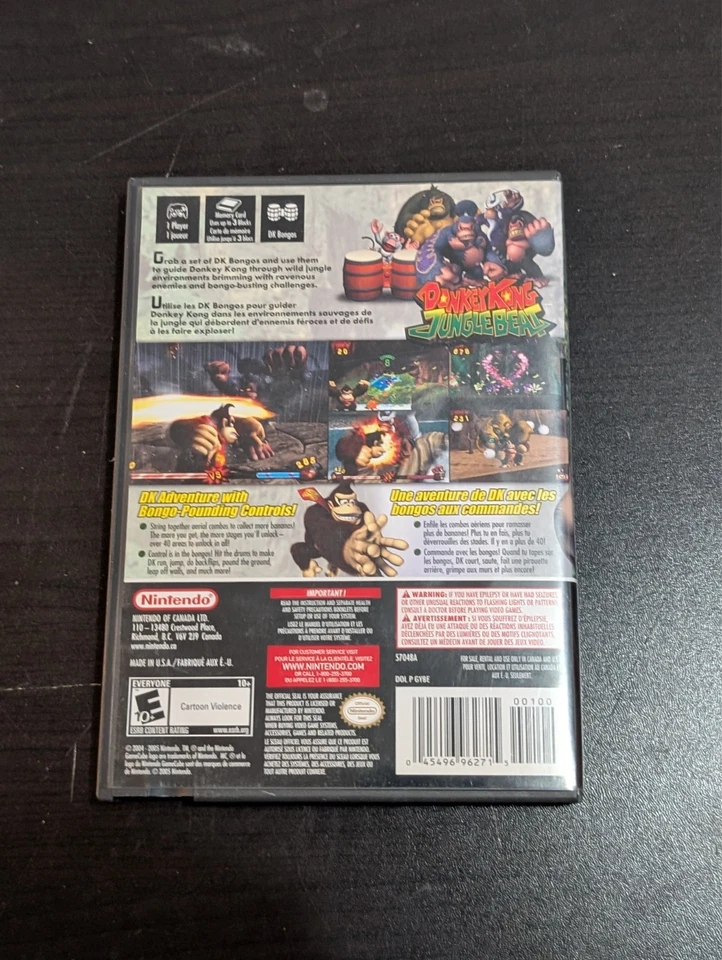 Donkey Kong Jungle Beat (Nintendo GameCube, 2005) Disc Only - Image 2 of 4