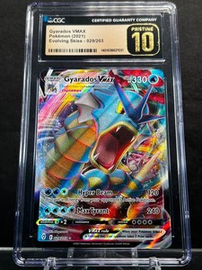 gyarados vmax pokemon card value Gyarados Vmax Psa 10