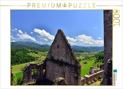 CALVENDO Puzzle Blick von der Hochburg zum Schwarzwald mit dem schönen Nachbaror
