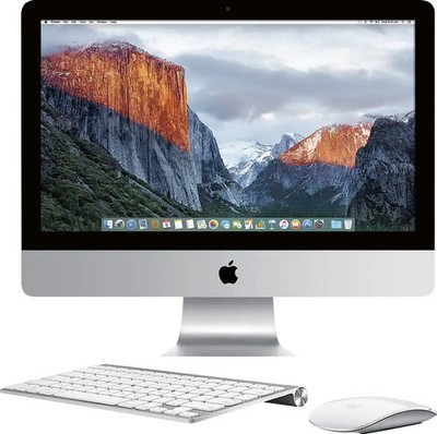 21.5'' Apple iMac 2014 1.4 GHz i5 8GB 500GB HDD HD Graphics 5000 MF883LL/A (VG)