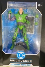 McFarlane toys DC Multiverse LEX LUTHOR in Green Power Suit 7  Action Figure