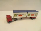 Vintage Matchbox Lesney SuperKings K-17 Trailer W/Containers Near MINT Condition