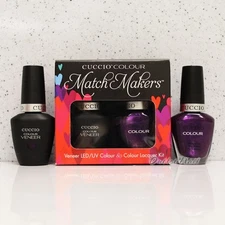 CUCCIO Veneer Match Makers - BROOKLYN NEVER SLEEPS 6035 Gel + Lacquer Duo Kit