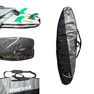 Dorsal-Travel-Longboard-Surfboard-Board-Bag-9-039-6-Black-Grey