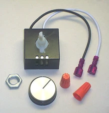 Jotul 156051 Rheostat & Knob C350 C550 fireplace fan blower speed control 221787