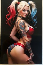 Harley Quinn BLK Cover - Deviant Nation Limit...