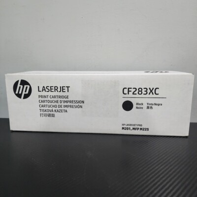 HP 83X Black High Yield Toner Cartridge CF283X White Box